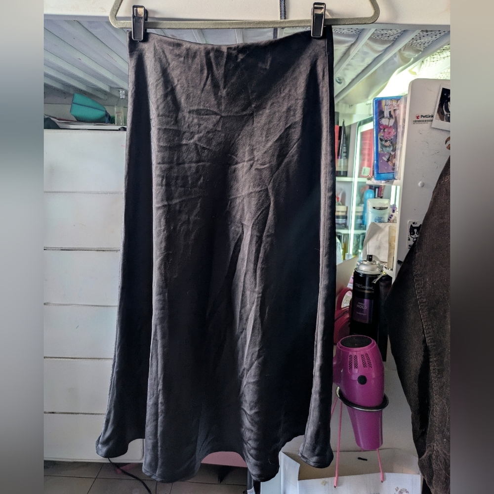 Black Maxi Skirt for Women